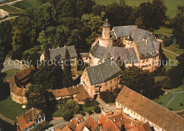 Buedingen Hessen Fliegeraufnahme Schloss