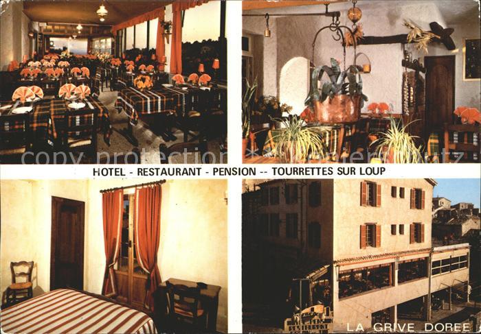 Tourrettes-sur-Loup Hotel Restaurant La Crive Doree