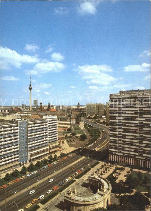 BERLIN CITY Blick Leipziger Strasse