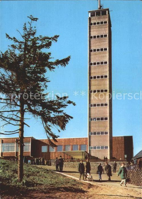 Oberwiesenthal Erzgebirge Fichtelberghaus Aussichtturm