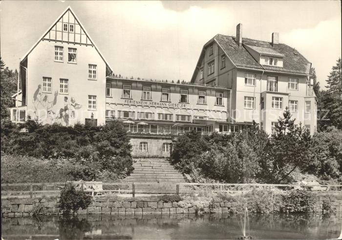 Schierke Harz Ferienheim Hermann Gieselar