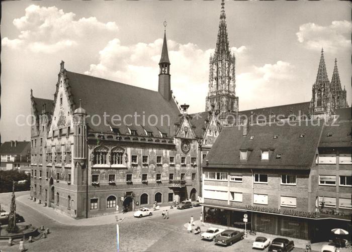 Ulm Donau Rathaus Muenster