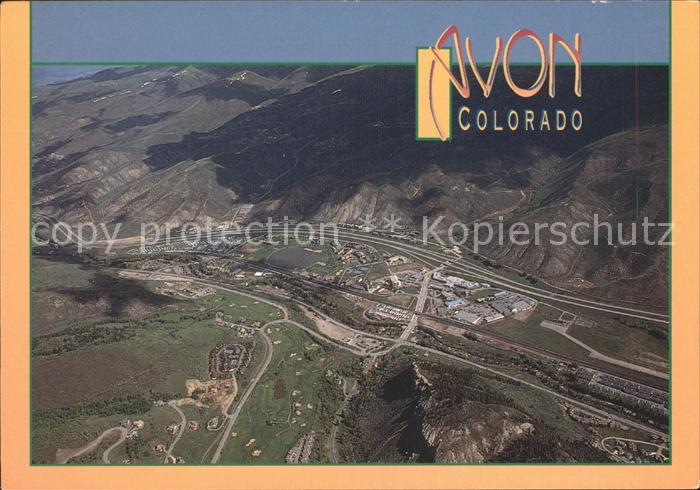 Avon Colorado Fliegeraufnahme