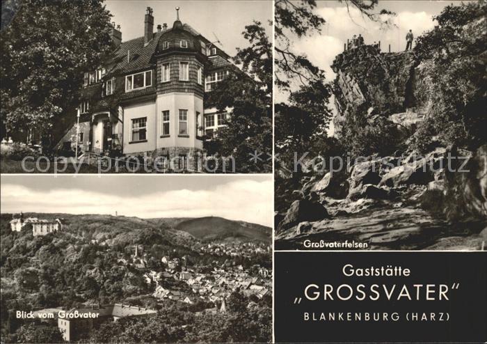 Blankenburg Harz Gaststaette Grossvaterfelsen