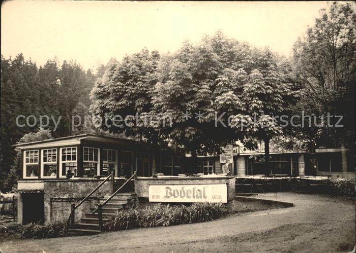 Treseburg Harz HO Gaststaette Bodetal