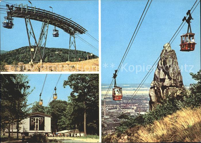 Thale Harz Neuerbaute Personenschwebebahn Hexentanzplatz