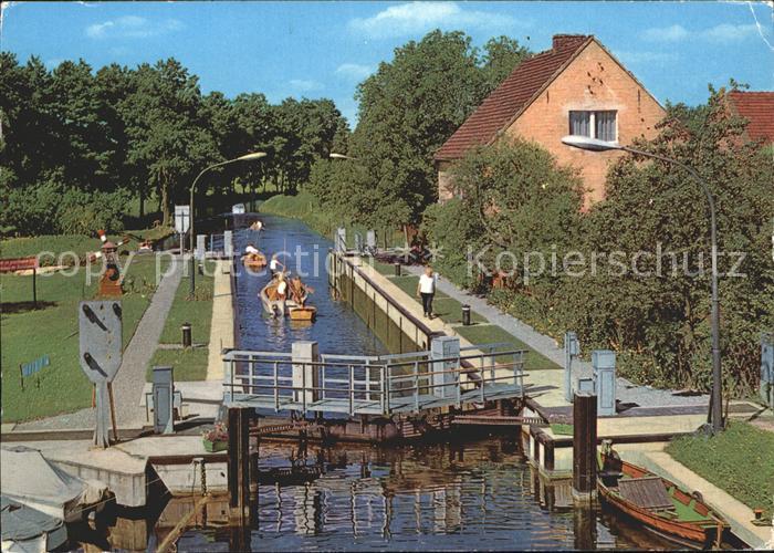 Wendisch Rietz Scharmuetzelsee Schleuse