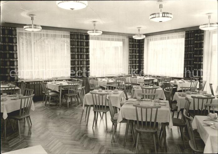 Sellin Ruegen Schulungsheim Ministerium Land Forstwirtschaft Speiseraum