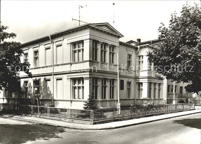 Ahlbeck Ostseebad FDGB Erholngsheim Willi Bredel