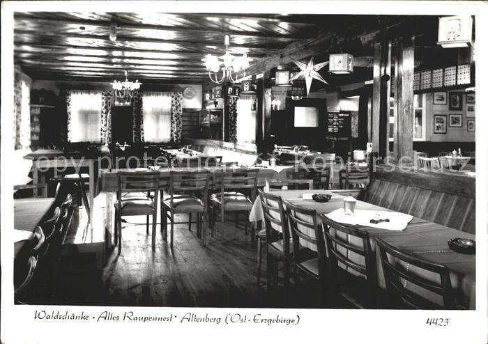 Altenberg Erzgebirge Waldschaenke Altes Raupennest