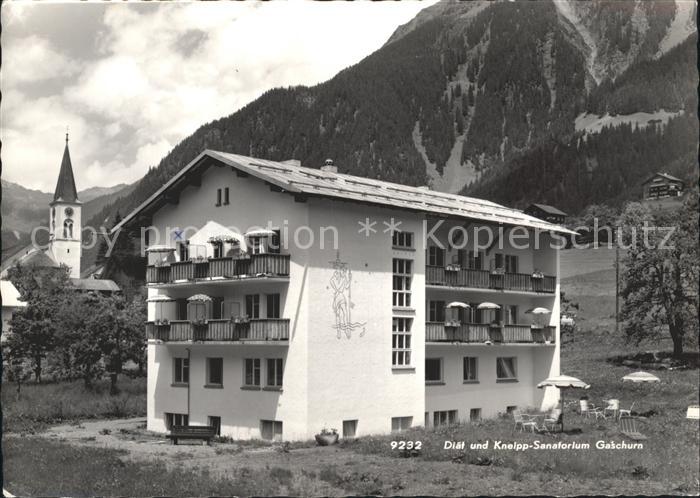 Gaschurn Vorarlberg Diaet Kneipp Sanatorium