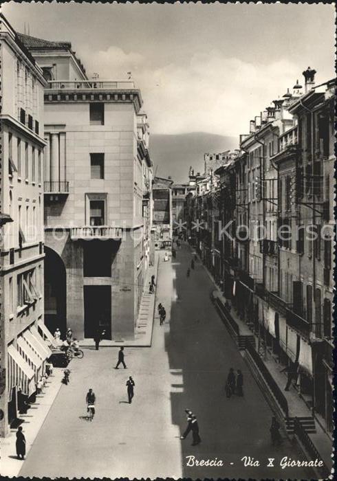 Brescia Via X Giornate