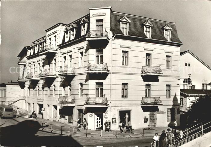 Bansin Ostseebad FDGB Erholungsheim Meeresstrand