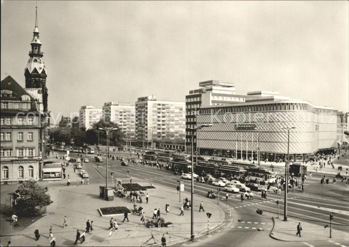 LEIPZIG Sachsen Warenhaus Konsument am Bruehl