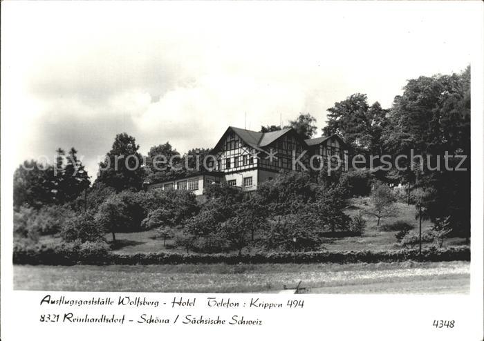 Reinhardtsdorf-Schoena Wolfsberg Hotel