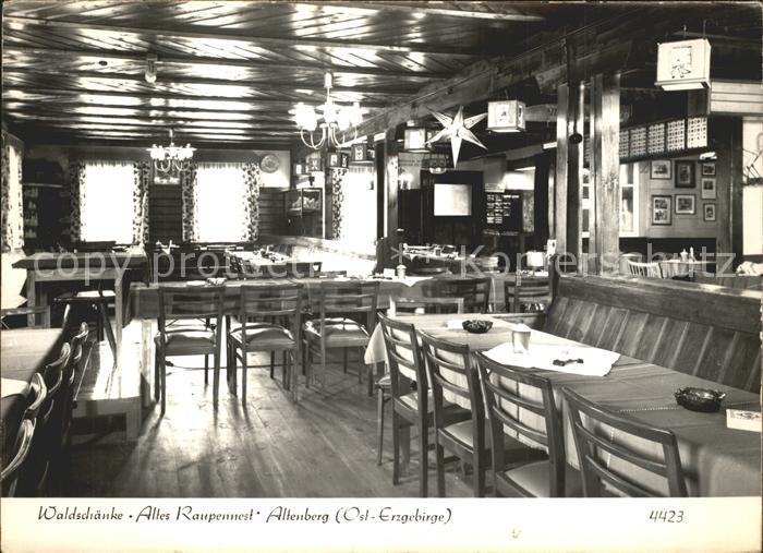 Altenberg Erzgebirge Waldschaenke Altes Raupennest