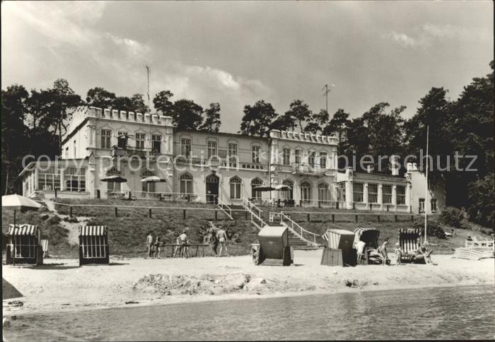 Plau See FDGB Erholungsheim Otto Brass