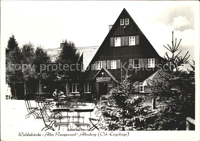 Altenberg Erzgebirge Waldschaenke Altes Raupennest