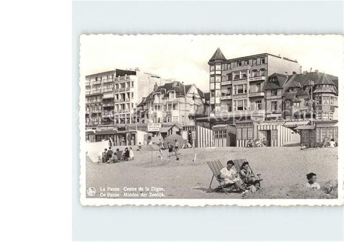 La Panne Veurne Centre de la Digue