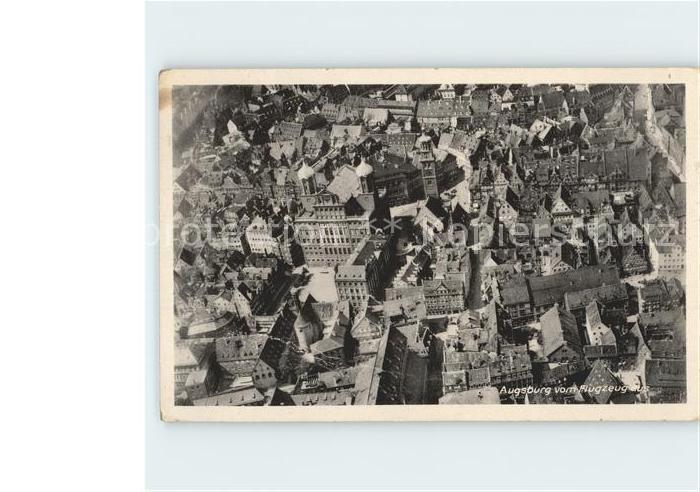 Augsburg Fliegeraufnahme