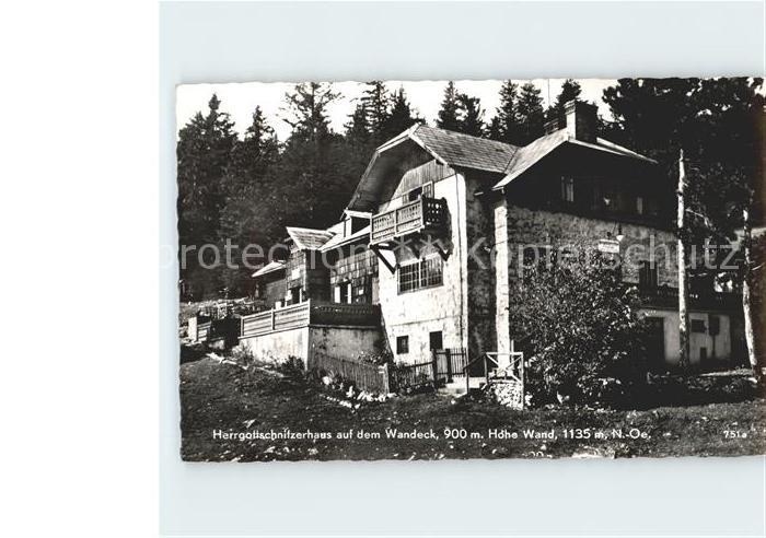 Wandeck Hohe Wand Herrgottschnitzerhaus