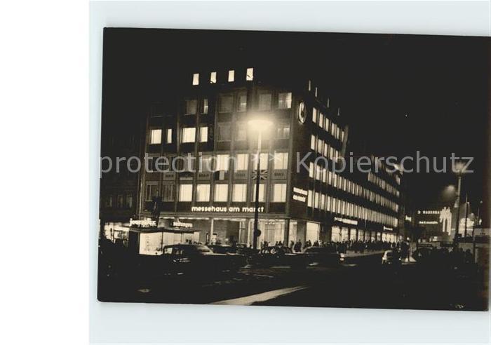 LEIPZIG Sachsen Messehaus Markt