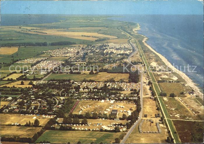 Groemitz Ostseebad Fliegeraufnahme Lensterstrand