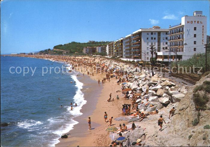 Canet de Mar Strand Costa Dorada