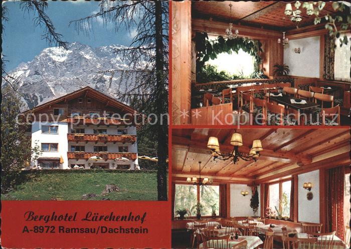 Ramsau Dachstein Steiermark Berghotel Laerchenhof