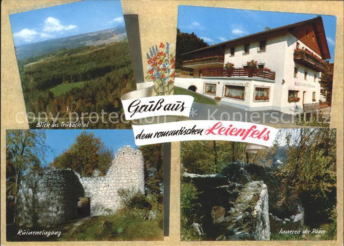Leienfels Truebachtal Gasthaus Pension Zur Burgruine