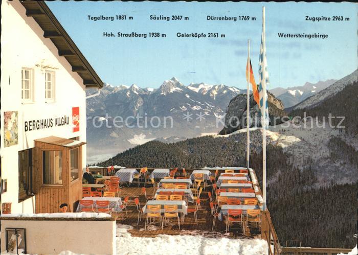 Pfronten Ostallgaeu Bayern Gasthaus Allgaeu Steinach