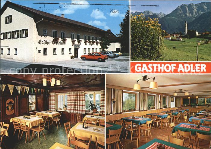Pfronten Ostallgaeu Bayern Gasthaus Adler Heitlern