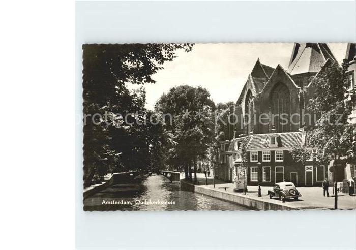 Amsterdam Niederlande Oudekerksplein