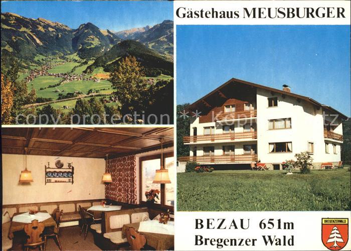 Bezau Vorarlberg Gästehaus Meusburger