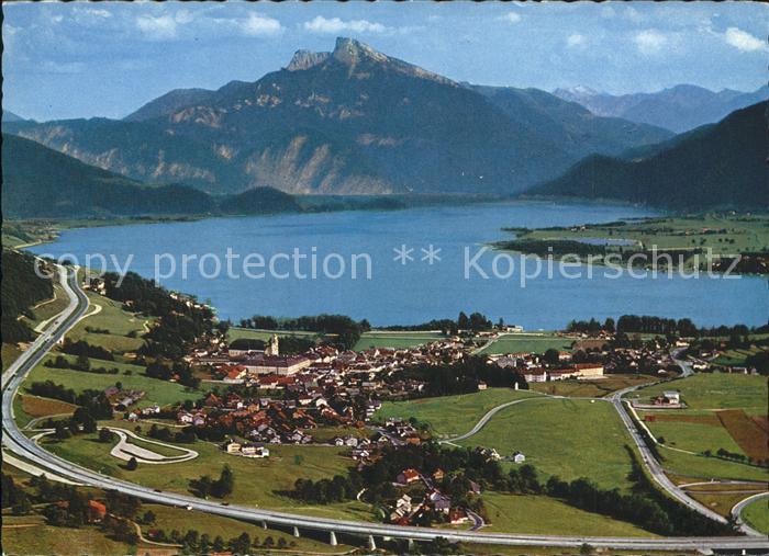 Mondsee Salzkammergut Schafberg Autobahn Salzburg Wien