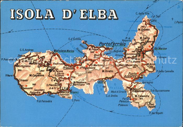 Isola d Elba Portoferraio Marciana Marine P di Fetovaia