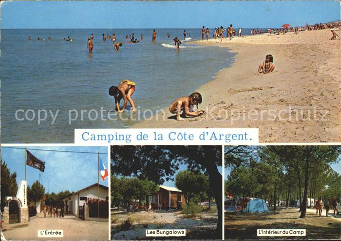 Hourtin Camping de la Cote d Argent Entree Bung