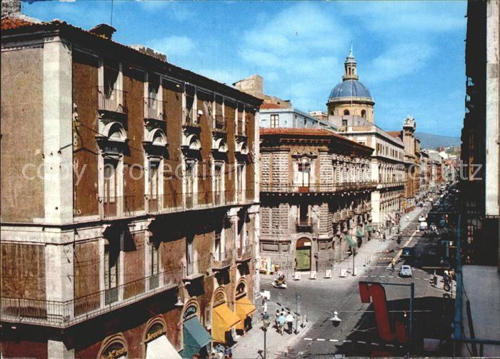 Catania Etnea Strasse