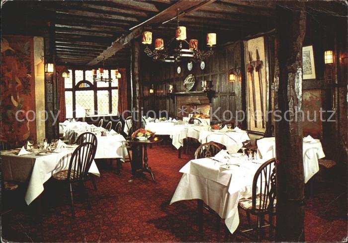 Rye East Sussex Mermaid Inn Restaurant