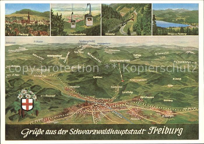 Freiburg Breisgau Schauinsland Hoellental Titisee Feldberg