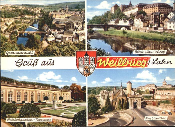 Weilburg Schloss Landtor Schlossgarten Terrasse