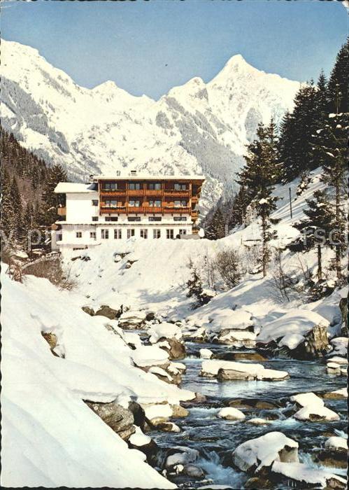Mayrhofen Zillertal Gasthof Zillergrund Brandbergkolm