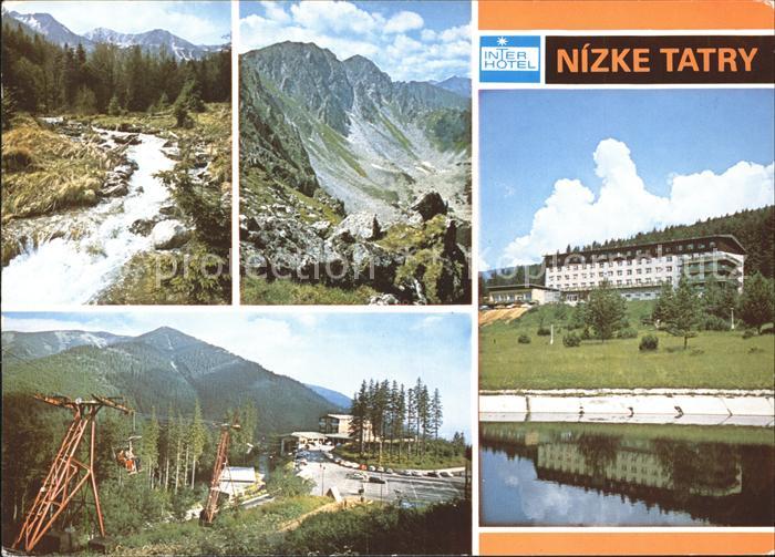 Nizke Tatry Hotel Partizan Landschaftspanorama Sessellift