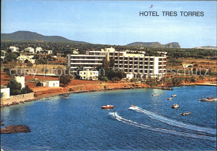 Santa Eulalia del Rio Hotel Tres Torres Fliegeraufnahme