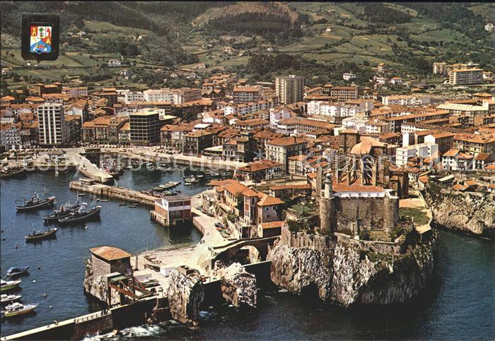 Castro-Urdiales Fliegeraufnahme