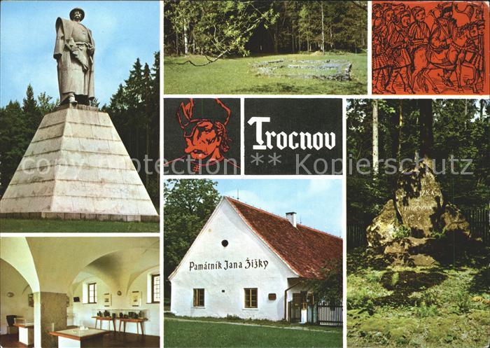 Tschechische Republik Trocnov Pomnik J Zizky Zaklady Zizkova dvorce