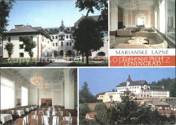 Marianske Lazne okres Chem Zotavovna ROH Leningrad