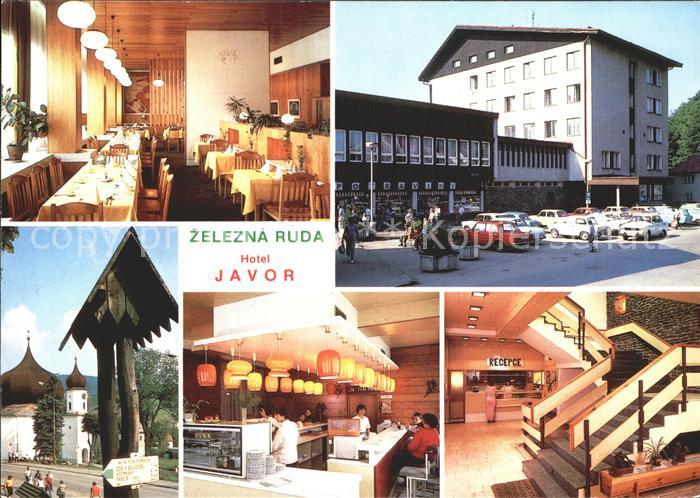 Zelezna Ruda Markt Eisenstein Hotel Javor Hotelova restaurace Kostlik v Zelezne