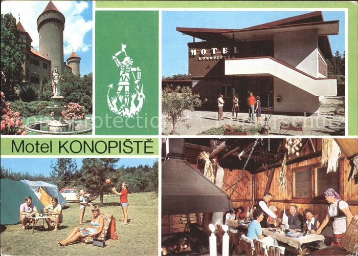 Konopiste Tschechien Schloss Motel Konopiste Autocamping Scheune