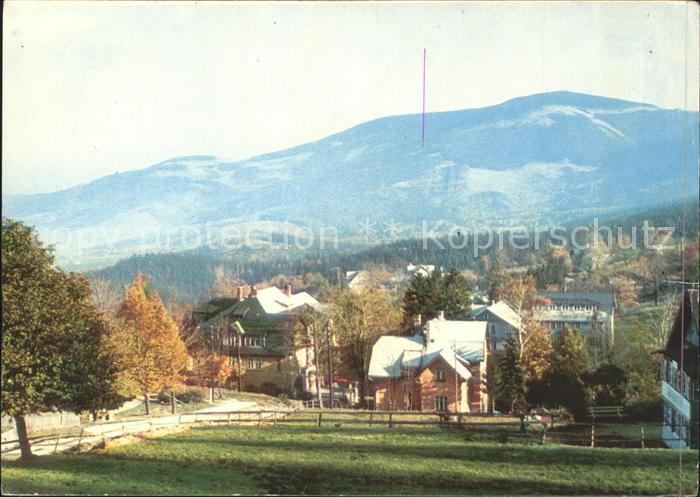 Karpacz Widok na Karkonosze